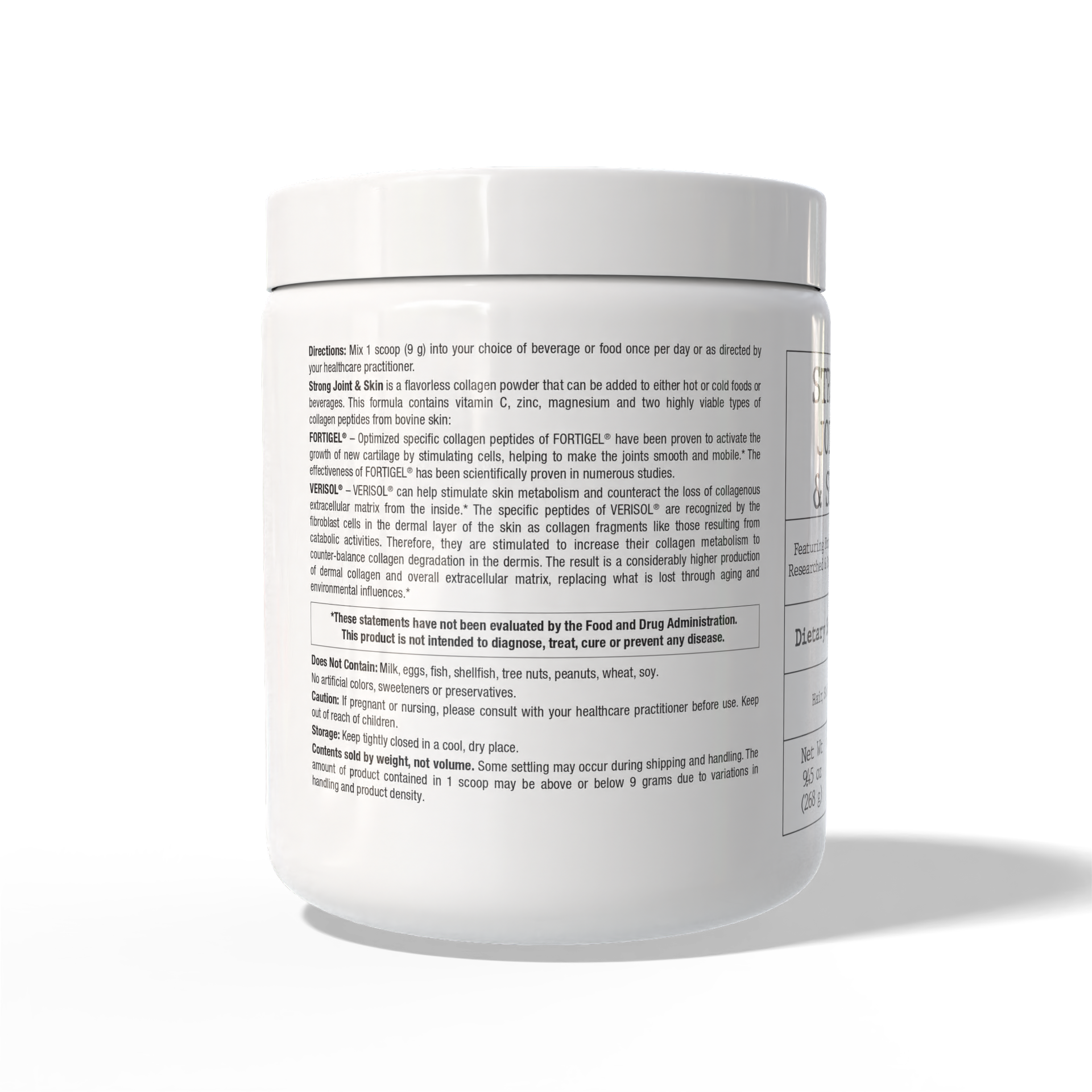 Strong Joint & Skin Direction of Use