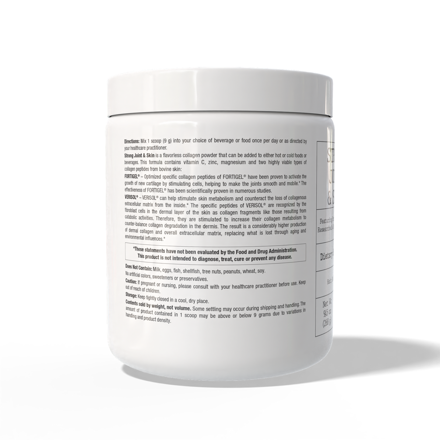 Strong Joint & Skin Direction of Use